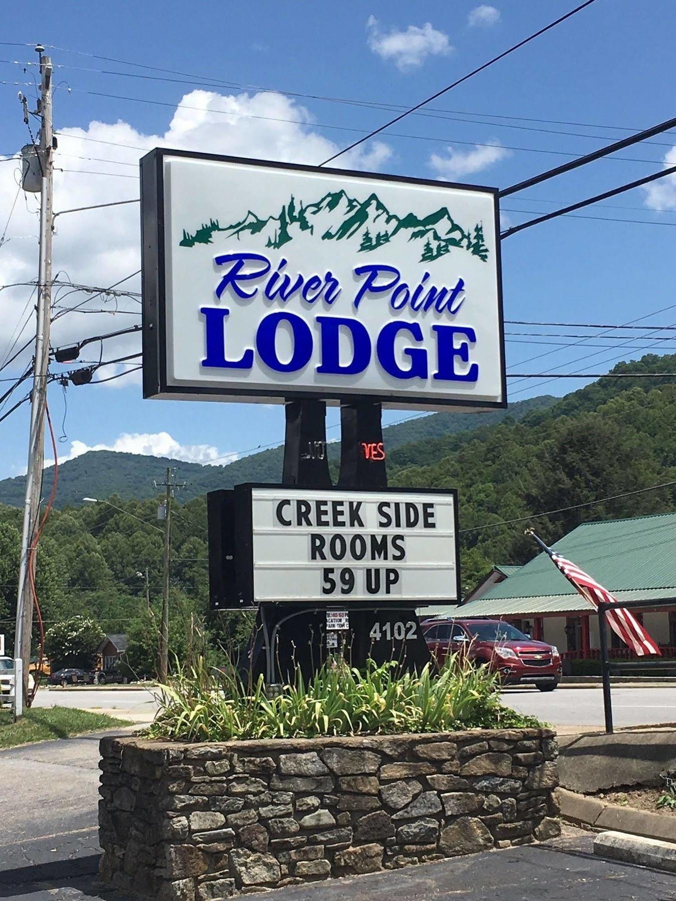 River Point Lodge Maggie Valley Eksteriør billede